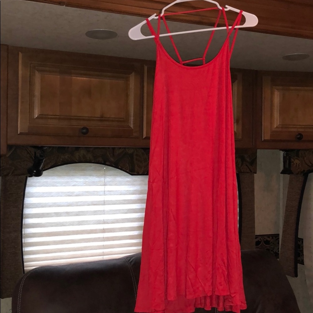 Red dress